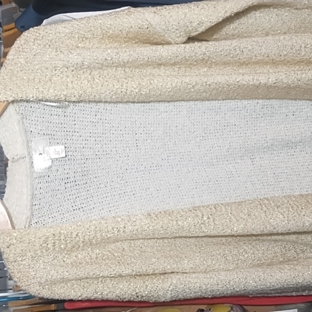 NWOT Ruby Moon sweater white womens XL